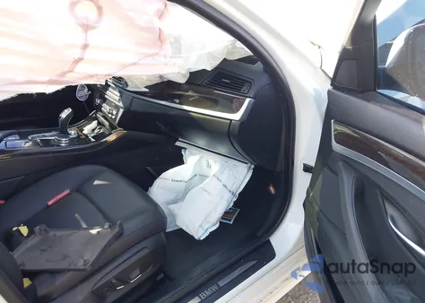 2016 BMW 528I из США, поврежденный, VIN WBA5A5C59GG355125